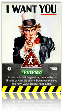 ParkPatrol I Want You A3 Poster (22MB) A3 SIZED POSTER